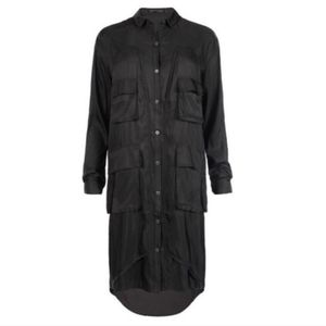 All Saints Chamber Shirt Dress